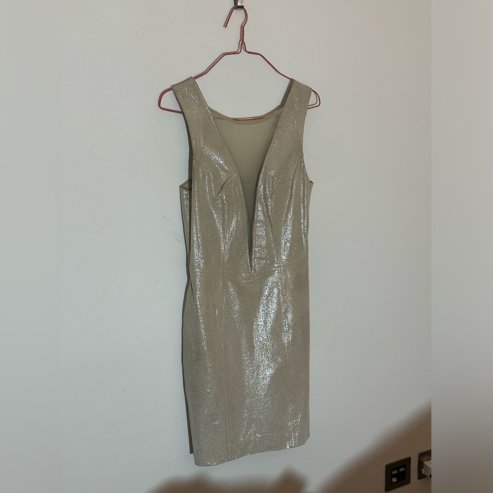 Leather dress size US2